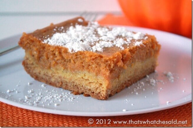 Pumpkin Gooey Butter Cake