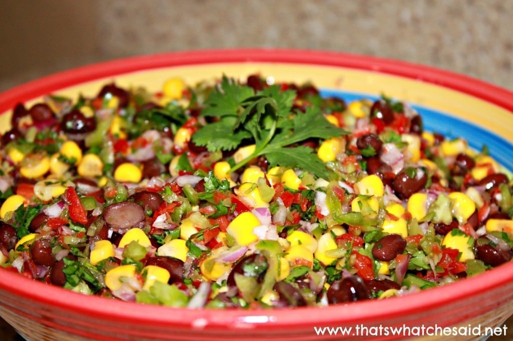 Corn & Black Bean Fresh Salsa Corn & Black Bean Fresh Salsa