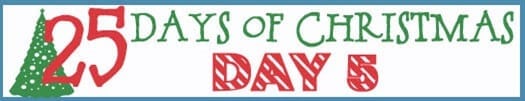 25 Days of Christmas Banner day 5