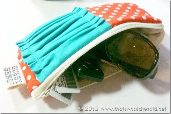 Gussy Medium Zip Pouch
