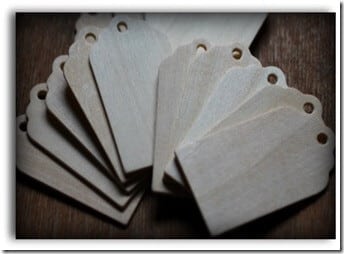 Main Wooden Tags