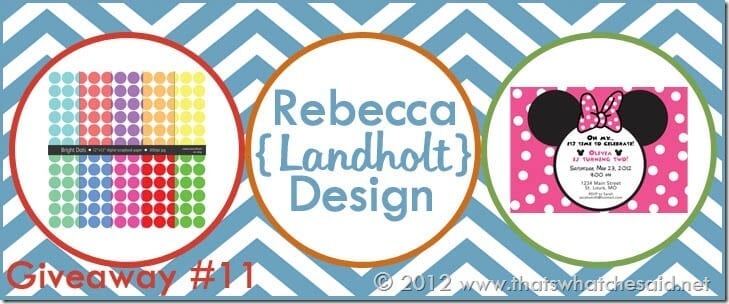 Rebecca Landholt Designs Banner copy