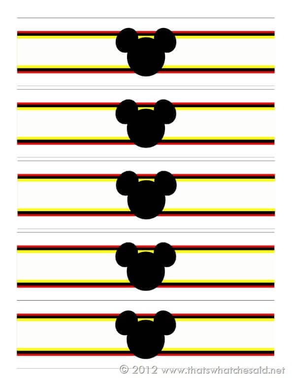Free Mickey Mouse printables - Imagui