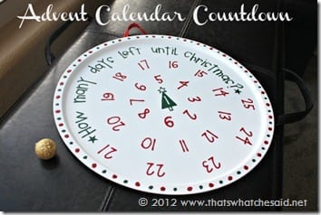 Advent Calendar Countdown