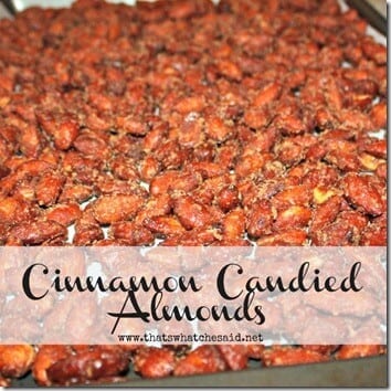 Cinnamon Candied Almonds