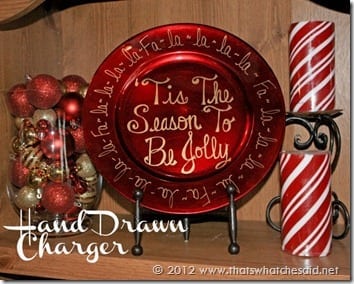 Hand Drawn Charger