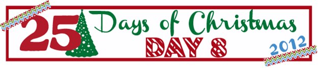 25 Days of Christmas Banner Day 8