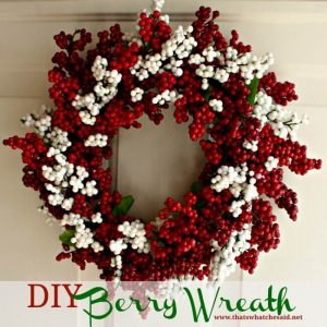 DIY Berry Wreath