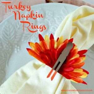 Turkey Napkin Rings