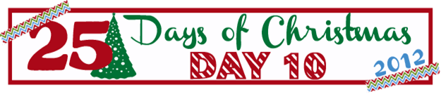 25 Days of Christmas Banner Day 10
