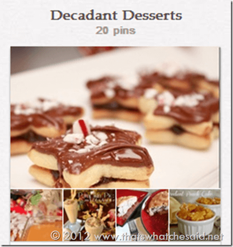 Desserts on Pinterest Desserts on Pinterest
