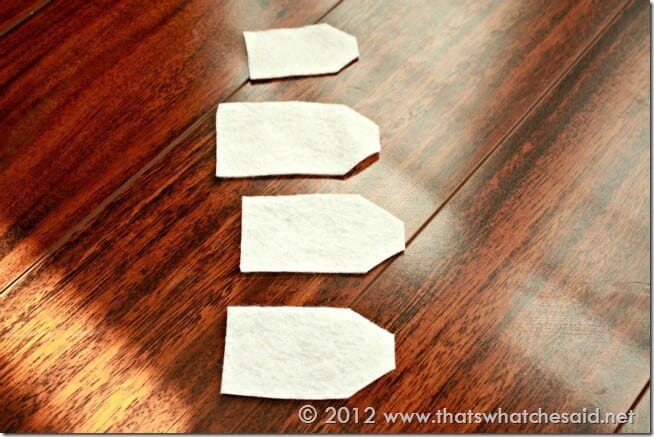 Felt Gift Tags