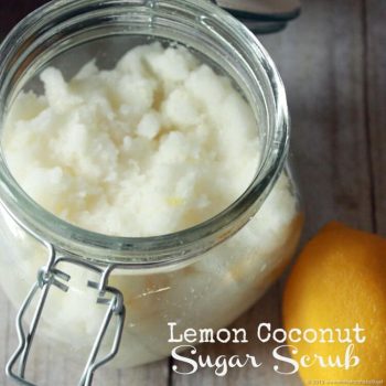 Lemon Coconut Sugar Scrub