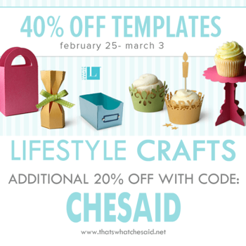 Lifestyle Crafts Sale (Rock Star!) + Die Giveaway!