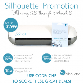 Shamrock Banner, Silhouette Deals + Silhouette Portrait Giveaway!