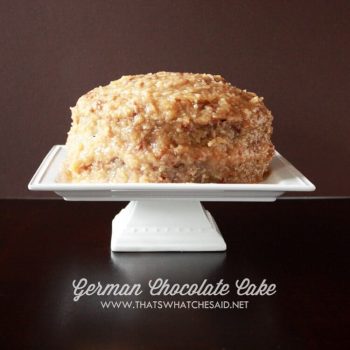 German Chocolate Cake