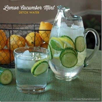 Detox Water &ndash; Lemon, Cucumber & Mint