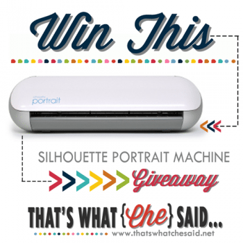 Silhouette Portrait Giveaway + Chipboard Gift Boxes