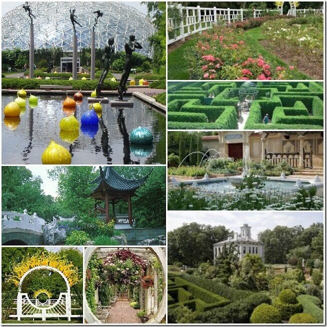 Botanical Garden Collage