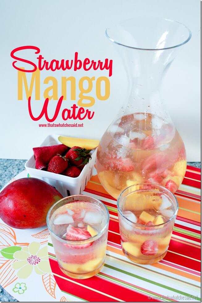 Strawberry Mango Water