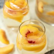 How to Make White Peach Sangria