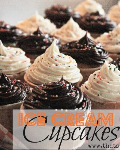 Ice Cream Cone Cupcakes