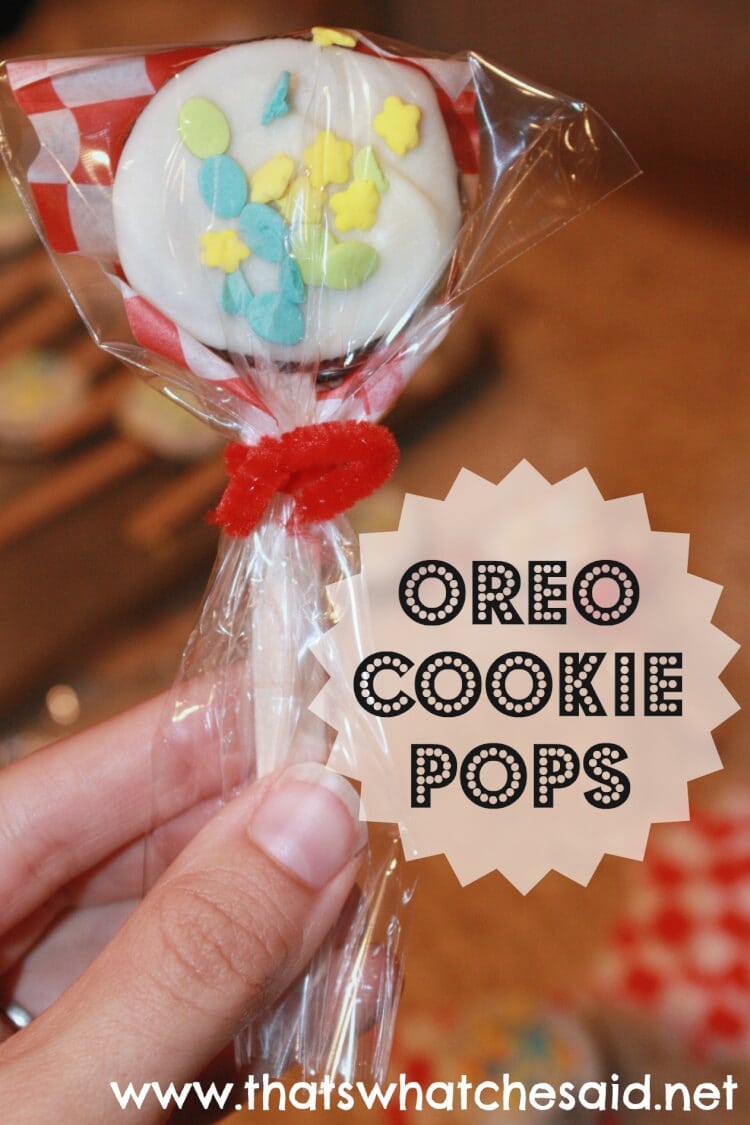 Oreo Cookie Pops