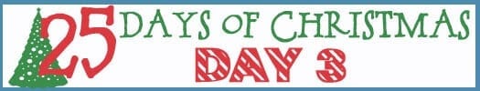 25 Days of Christmas Banner day 3