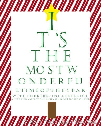 Free Christmas Printable