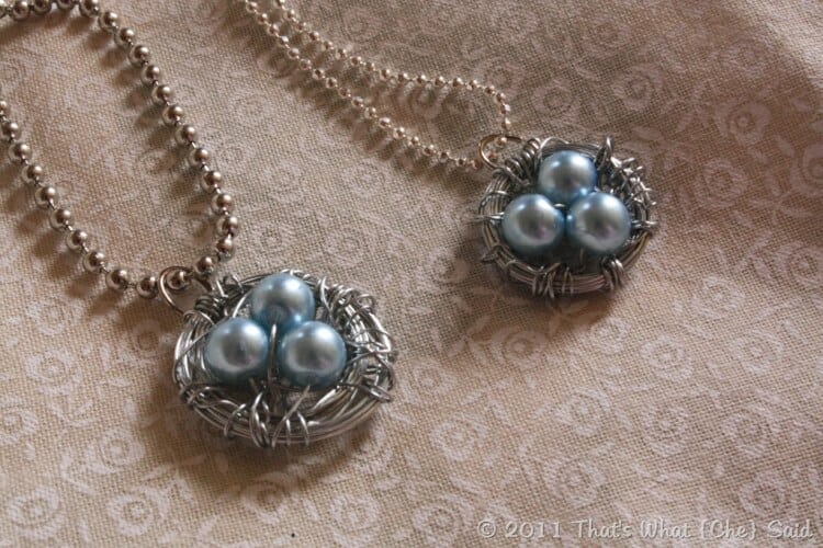 Nest Egg Pendant Giveaway