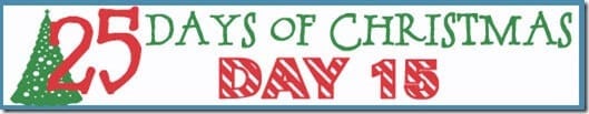 25 Days of Christmas Banner day 15