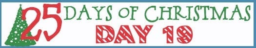 25 Days of Christmas Banner day 19