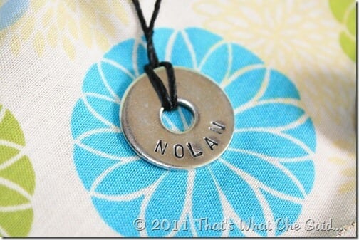 Hand Stamped Jewelry