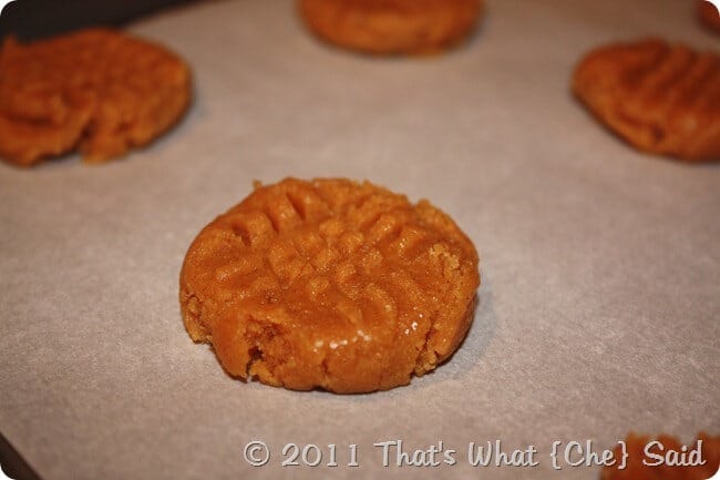 3 Ingredient Peanut Butter Cookies