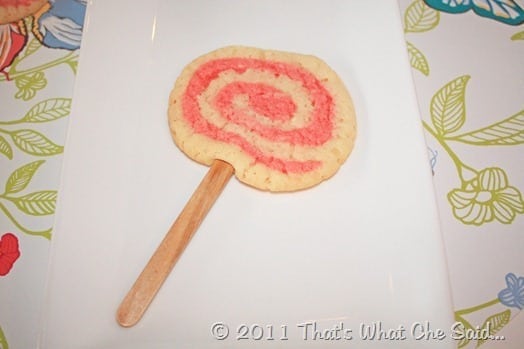 Valentine's Day Swirl Cookies