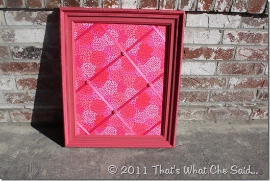 DIY Bulletin & Memo Board