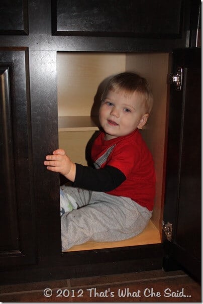Hiding in the Cabinet