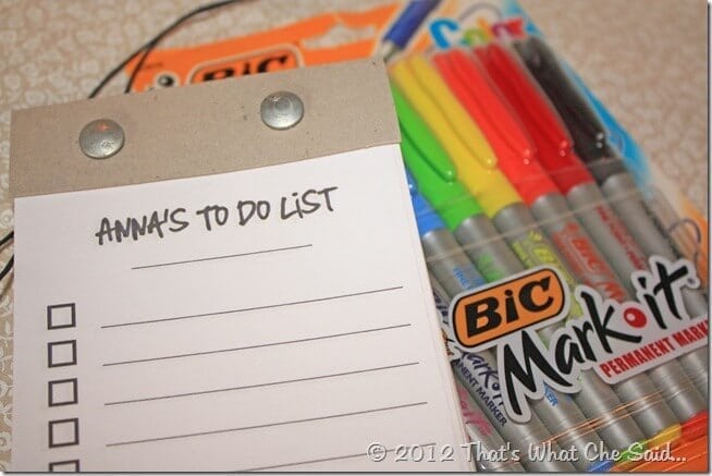 DIY Personalized To-Do List DIY Personalized To-Do List