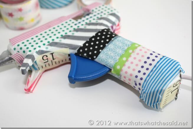 Washi Tape Hot Glue Gun