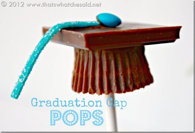 Graduation Cap Candy Pops