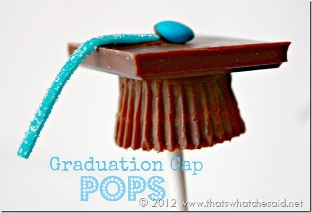 Graduation Cap Candy Pops