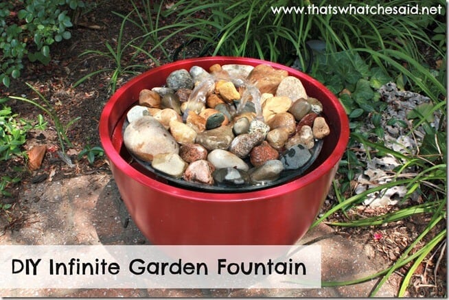 DIY Infinite Garden Fountain