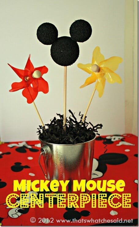 Mickey Mouse Centerpiece