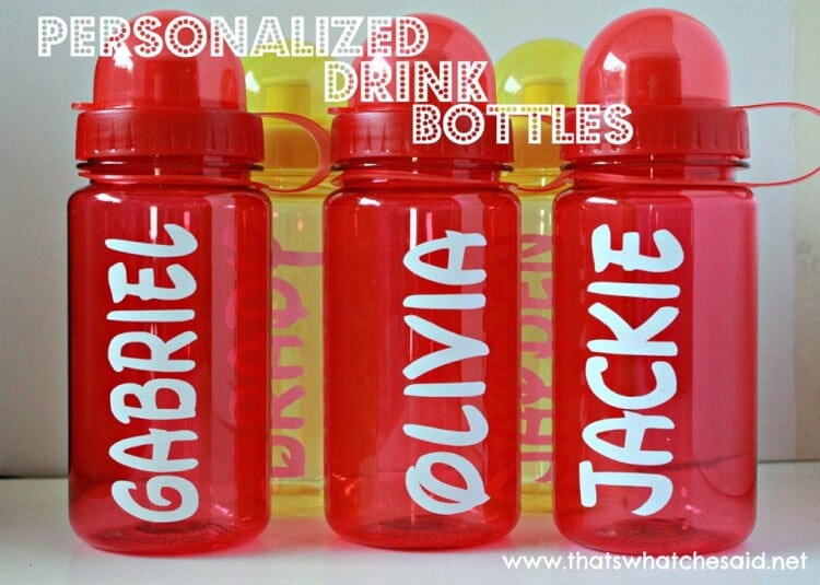 Personalized Kids Water Bottles