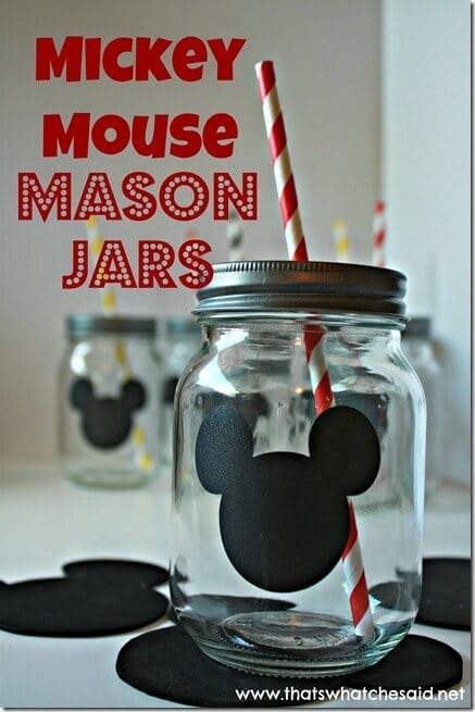 Mickey Mason Jars