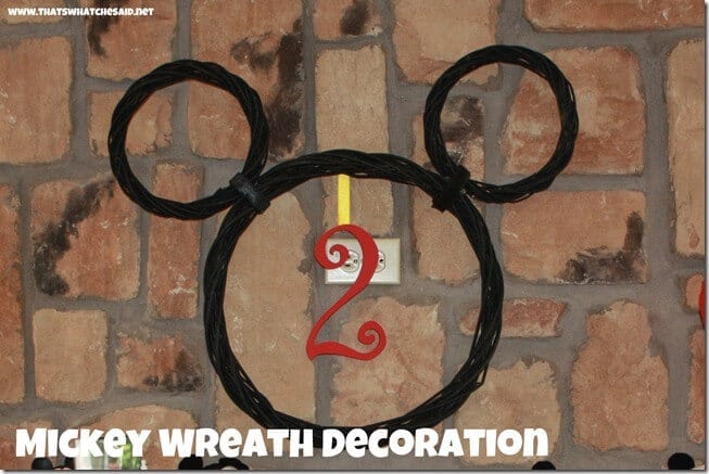 Mickey Mouse Wreath