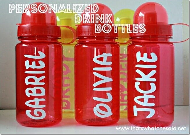 Personalized Water Bottles