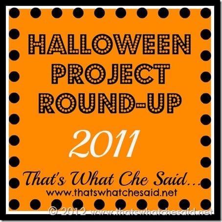 Halloween Project Round Up