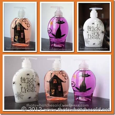 Halloween Soaps Collage