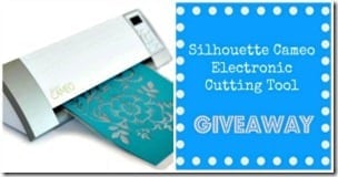 Silhouette Cameo Machine Giveaway Button